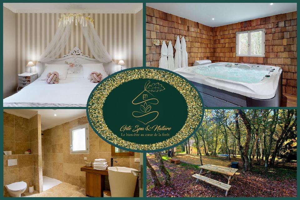 Gite Spa & Nature Saint-Chamassy Exteriör bild